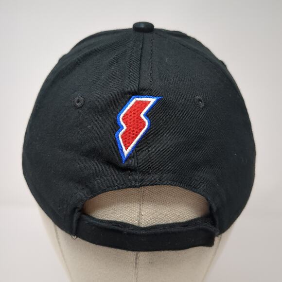 Summit Racing Equipment Strapback Baseball Cap Black One Size Embroidered - Picture 6 of 10